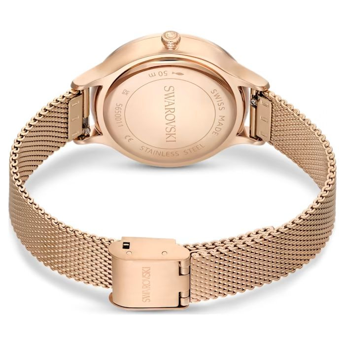 Octea Nova watch Swiss Made, Metal bracelet, Rose gold tone, Rose gold-tone finish