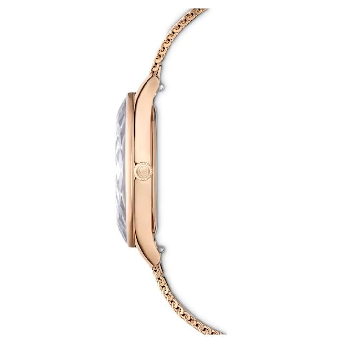 Octea Nova watch Swiss Made, Metal bracelet, Rose gold tone, Rose gold-tone finish