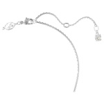 Mesmera pendant Mixed cuts, Green, Rhodium plated