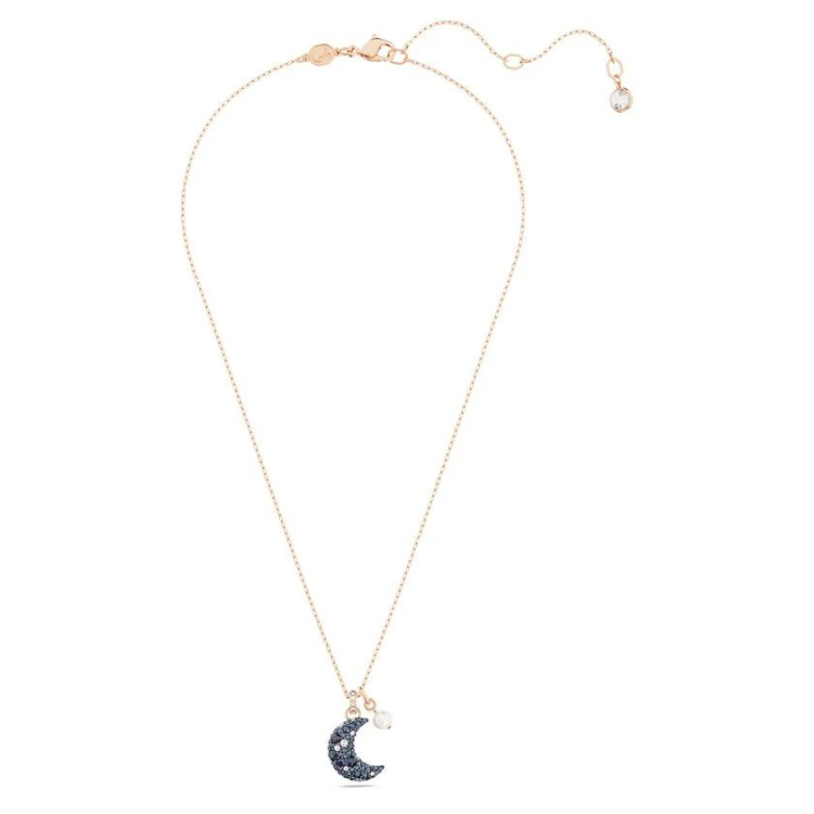 Sublima pendant Moon, Multicolored, Rose gold-tone plated
