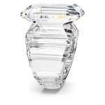 Lucent cocktail ring Octagon cut, White