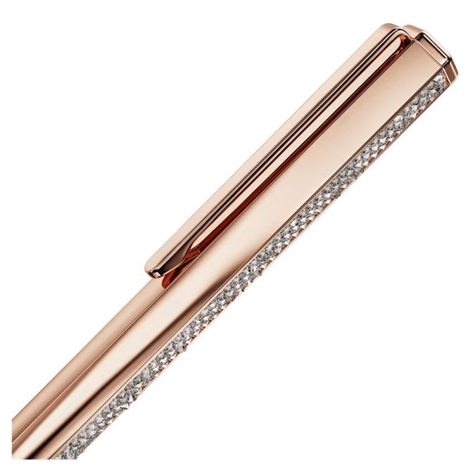 Crystal Shimmer ballpoint pen Rose gold tone, Rose gold-tone finish