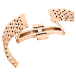 Certa watch Swiss Made, Metal bracelet, Rose gold tone, Rose gold-tone finish