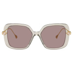 Sunglasses Oversized, Square shape, SK6011, Purple