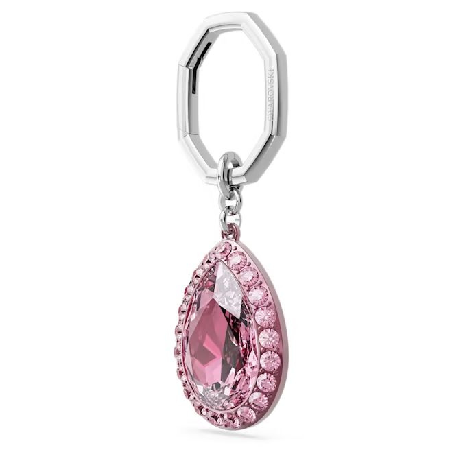 Key ring Pear cut, Pink