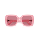 Sunglasses Oversized, Square shape, SK0061, Pink