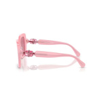Sunglasses Oversized, Square shape, SK0061, Pink