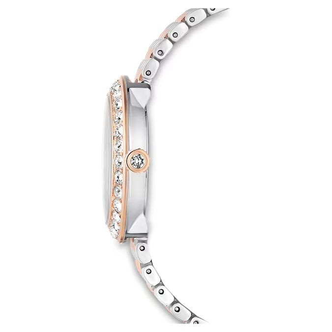 Certa watch Swiss Made, Metal bracelet, Rose gold tone, Mixed metal finish