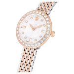 Certa watch Swiss Made, Metal bracelet, Rose gold tone, Mixed metal finish