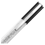 Crystalline Lustre ballpoint pen Black, Rhodium plated