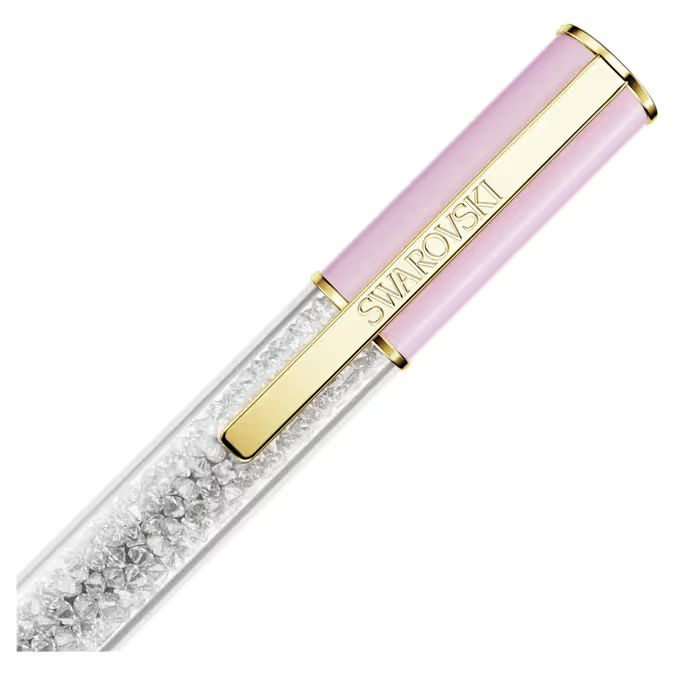 Crystalline Lustre ballpoint pen Pink, Gold-tone plated