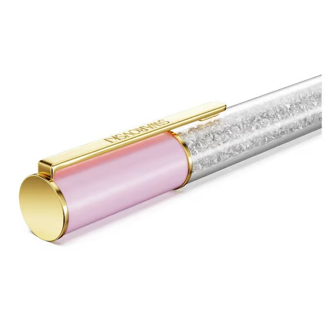 Crystalline Lustre ballpoint pen Pink, Gold-tone plated