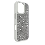 High smartphone case Scattered design, iPhone® 16, Silver Tone
