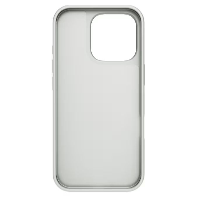 High smartphone case Scattered design, iPhone® 16, Silver Tone