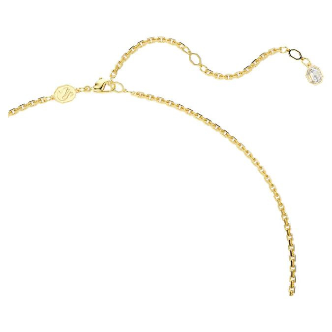 Idyllia pendant and brooch Mixed cuts, Pavé, Butterfly, Multicolored, Mixed metal finish