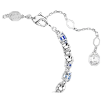 Constella bracelet Mixed cuts, Blue, Rhodium plated