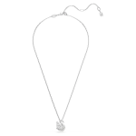 Swan pendant Mixed cuts, Swan, White