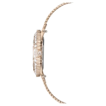 Matrix Octagon watch Metal bracelet, Gold tone, Champagne gold-tone finish