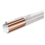 Crystalline Lustre ballpoint pen Rose gold tone, Rose gold-tone plated
