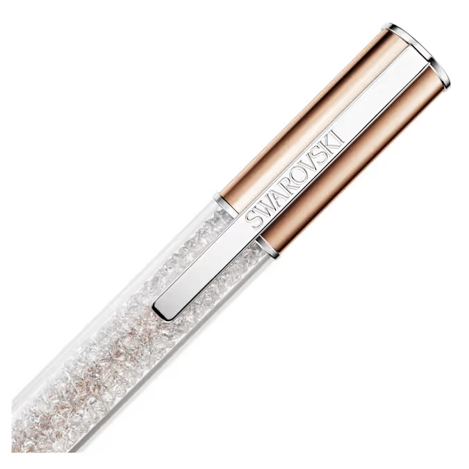 Crystalline Lustre ballpoint pen Rose gold tone, Rose gold-tone plated