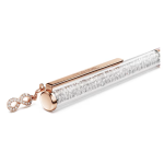 Crystalline Silk ballpoint pen Infinity, Pink lacquered, Rose gold-tone plated