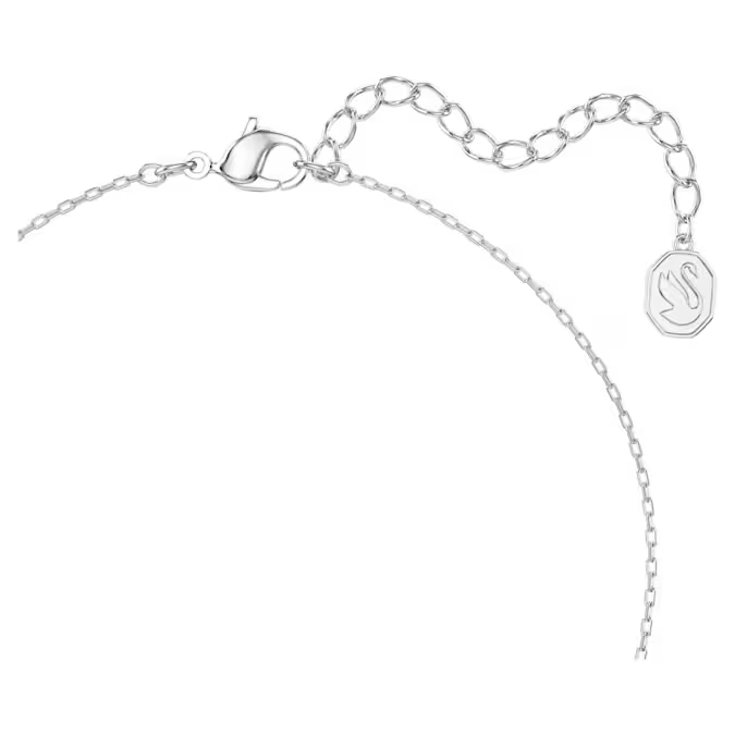 Symbolica pendant Star, Blue, Rhodium plated