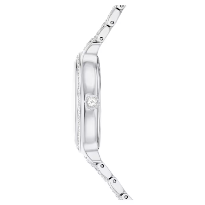 Imber watch Swiss Made, Metal bracelet, Silver tone, Stainless Steel