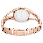 Hyperbola bangle watch Swiss Made, Metal bracelet, Rose gold tone, Rose gold-tone finish