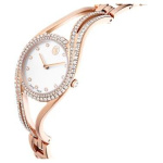 Hyperbola bangle watch Swiss Made, Metal bracelet, Rose gold tone, Rose gold-tone finish
