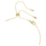 Mesmera pendant Mixed cuts, Green, Gold-tone plated