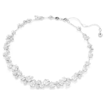 Constella set Mixed cuts, White, Rhodium plated