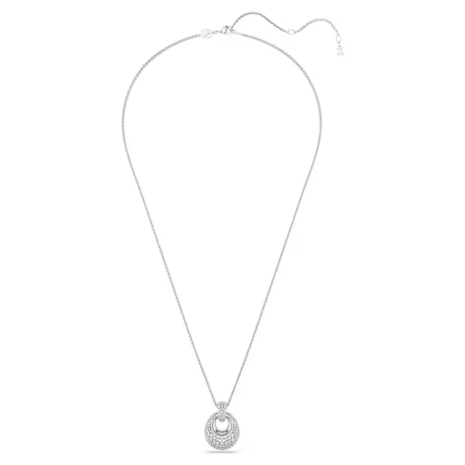 Sublima pendant White, Rhodium plated