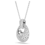 Sublima pendant White, Rhodium plated