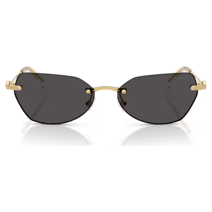 Sunglasses Pillow shape, SK7038, Gold tone