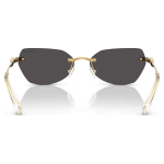 Sunglasses Pillow shape, SK7038, Gold tone