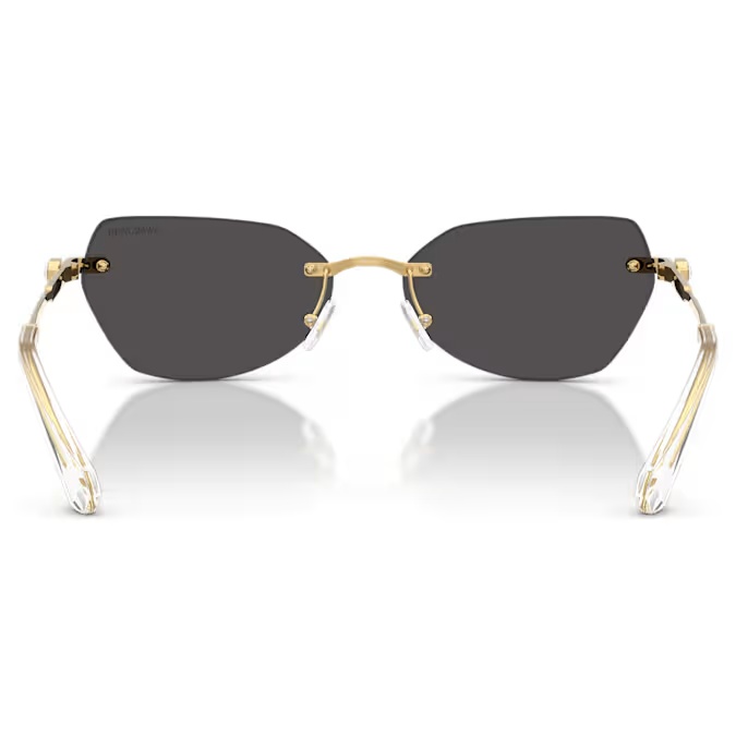 Sunglasses Pillow shape, SK7038, Gold tone