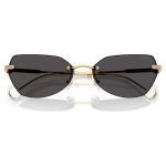 Sunglasses Pillow shape, SK7038, Gold tone