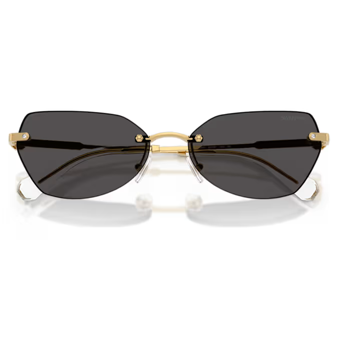 Sunglasses Pillow shape, SK7038, Gold tone