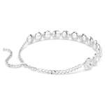 Una Angelic choker White, Rhodium plated