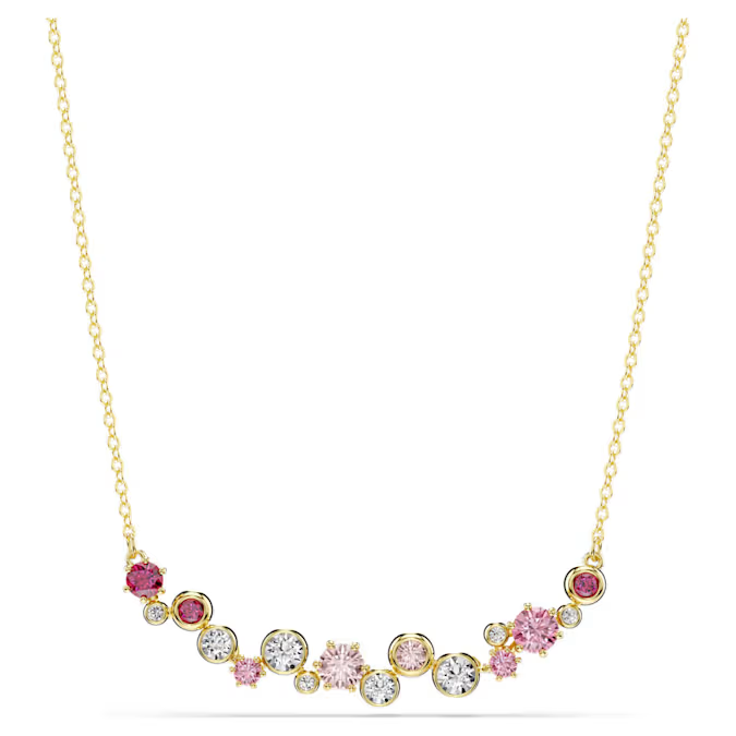 Constella set Mixed cuts, Multicoloured, Gold-tone plated