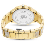Dextera lux watch Swiss Made, Metal bracelet, Gold tone, Gold-tone finish