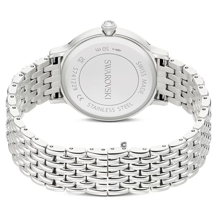 Imber watch Swiss Made, Metal bracelet, Silver tone, Stainless steel