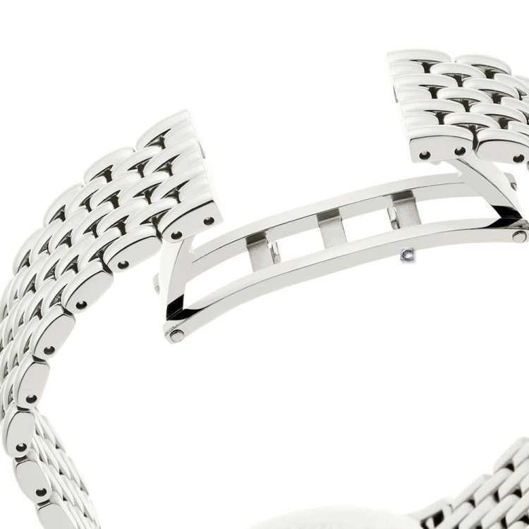 Imber watch Swiss Made, Metal bracelet, Silver tone, Stainless steel