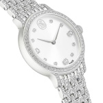 Imber watch Swiss Made, Metal bracelet, Silver tone, Stainless steel