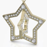 Holiday Magic Star Ornament Medium
