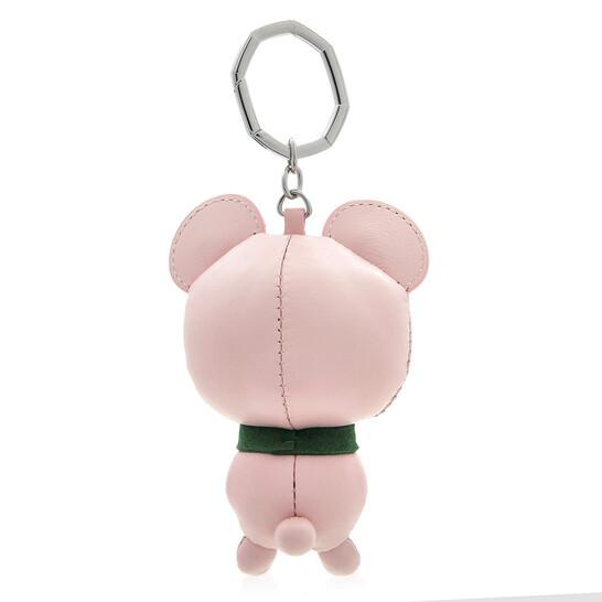 Icons key ring Bear, Multicolored, Stainless steel