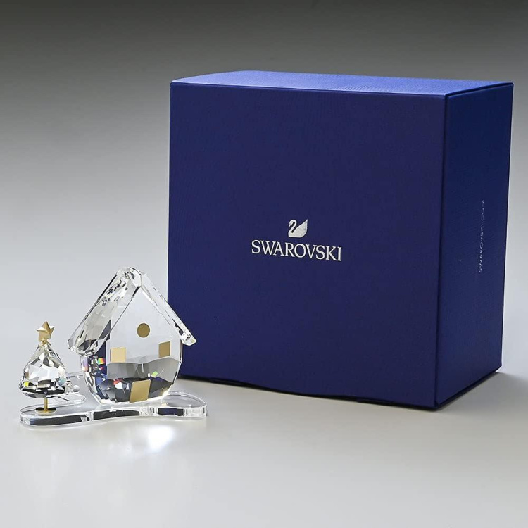 Holiday Magic Tea Light Holder - Swarovski