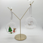 Ornament Stand, Gold Tone