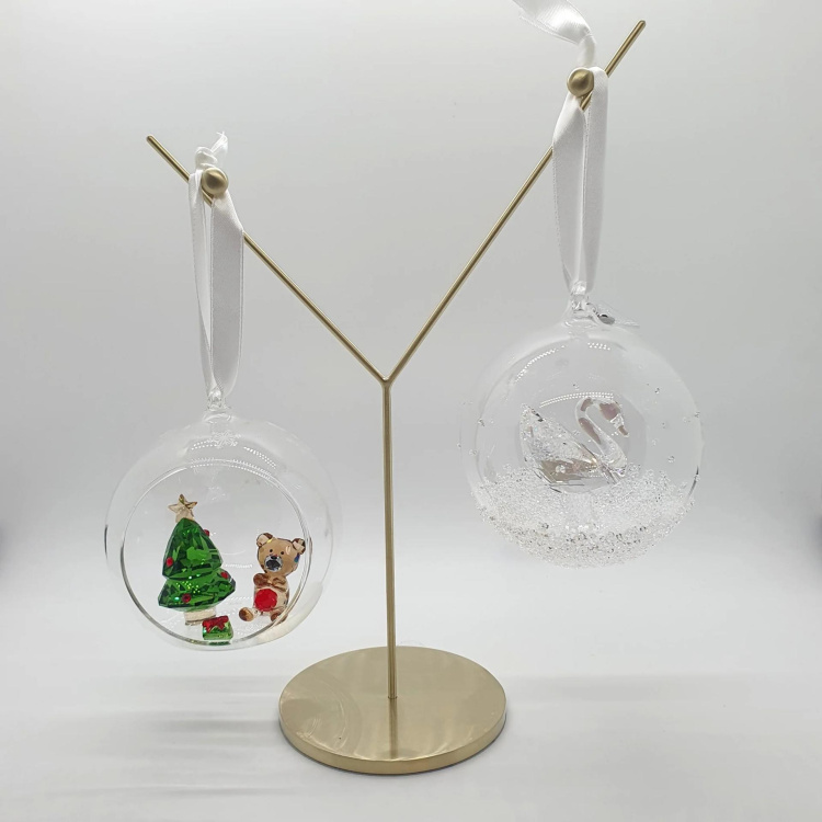 Ornament Stand, Gold Tone