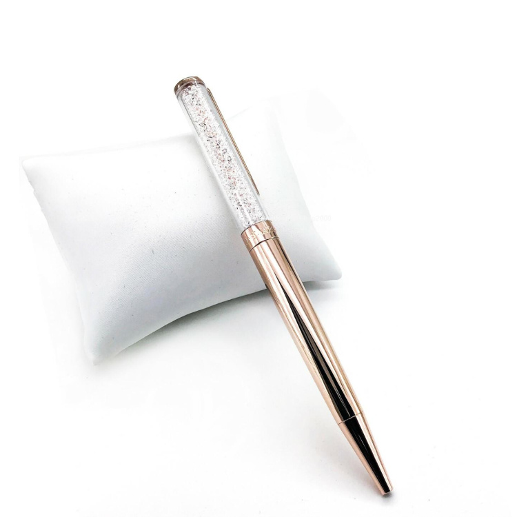 Crystalline Ballpoint Pen, Rose Gold Plated